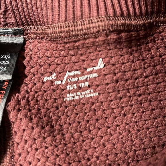 Urban Outfitters Out From Under Felicity Waffle Knit Flare Pants XS /S - Picture 5 of 5